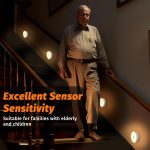 Motion Sensor LED Night Light USB Rechargeable Wireless Magnetic - Image 4